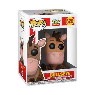 Figura Funko Pop! Bullseye Toy Story embalagem
