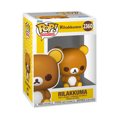 Caixa Funko Pop! Animation Rilakkuma 2360 com figura de urso de vinil