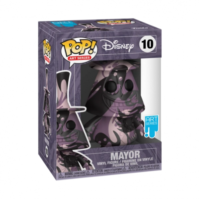 Funko Pop! Art Series Disney Mayor número 10 em caixa