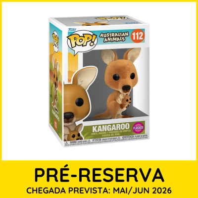 Figura Funko Pop! de canguru Australian Animals nº 112 em caixa