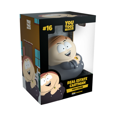 Figura de vinil Real Estate Cartman do South Park em embalagem You Tooz nº16.