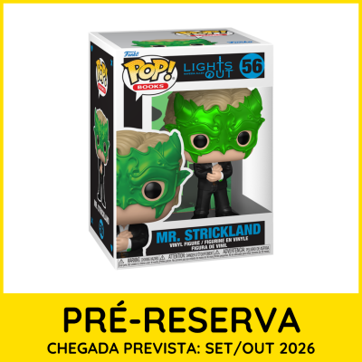 Figura Funko Pop Mr. Strickland Lights Out dentro de caixa