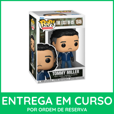 Figura Funko Pop Tommy Miller The Last of Us em embalagem