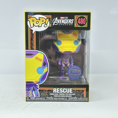 Figura Funko Pop! Avengers Rescue na embalagem