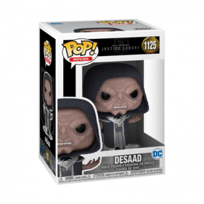 Figura Funko Pop de vinil Desaad da Justice League na embalagem