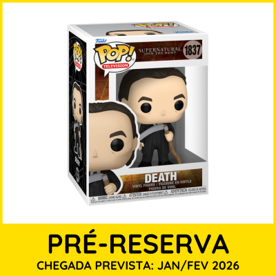 Figura Funko POP! Death da série Supernatural em caixa de vinil