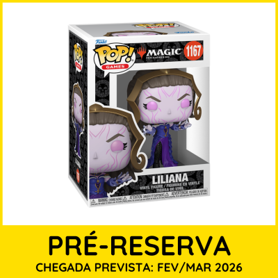 Funko Pop Liliana Magic The Gathering na caixa