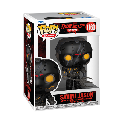 Figura Funko Pop Savini Jason Friday the 13th número 1160 em caixa