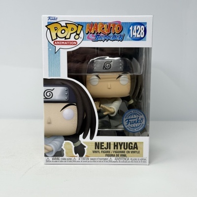 Figura de vinil Funko Pop! Neji Hyuga de Naruto Shippuden em embalagem