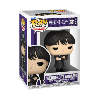 Figura de vinil Pop! de Wednesday Addams em caixa