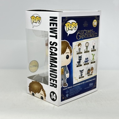 Caixa Funko Pop! de Newt Scamander número 14