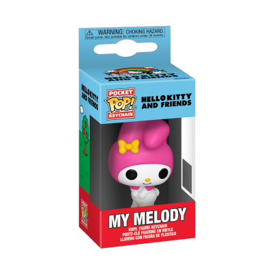 Caixa de chaveiro Funko Pop My Melody Hello Kitty and Friends