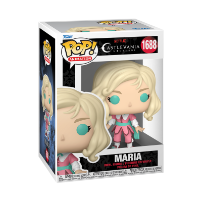 Funko POP! Animation Maria da série Netflix Castlevania Nocturne na caixa