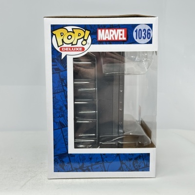 Embalagem POP! Deluxe Marvel nº 1036 com janela transparente