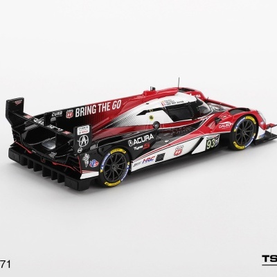 Miniatura de carro de corrida Acura Type S, escala 1:43