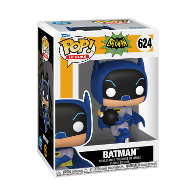 Figura Funko Pop! Batman série clássica de TV 624 em caixa