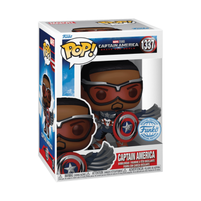 Figura Funko Pop! Captain America Marvel Studios Brave New World