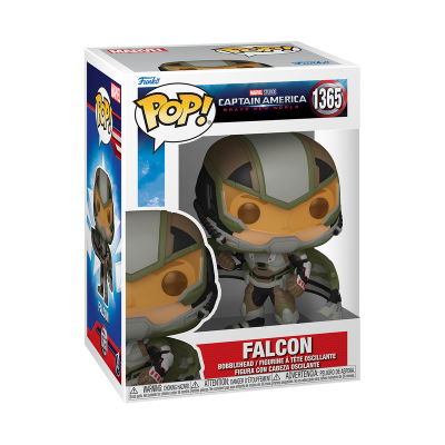 Figura colecionável Funko Pop! Falcon da Marvel em embalagem
