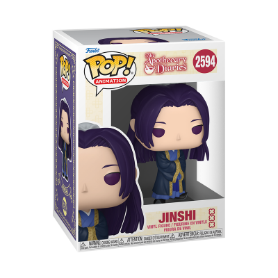Figura Funko Pop! Animation Jinshi da série The Apothecary Diaries na caixa