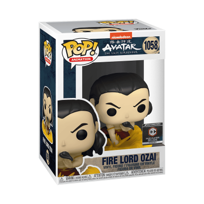 Funko Pop Fire Lord Ozai da série Avatar The Last Airbender embalado