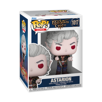 Figura de vinil Astarion em caixa Funko Pop! Games Baldur's Gate
