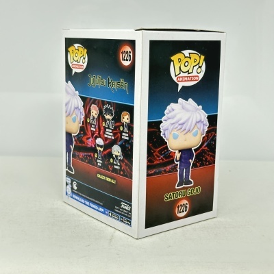 Caixa Funko POP! Jujutsu Kaisen com personagem Satoru Gojo