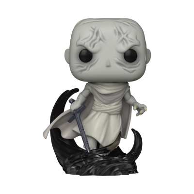 Figura coleccionável Fantasma Funko Pop com arma e base preta