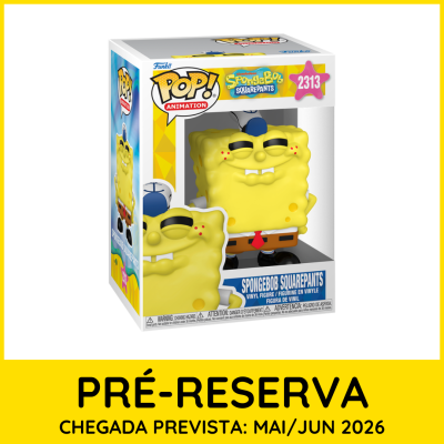 Figura Funko Pop do SpongeBob SquarePants em caixa