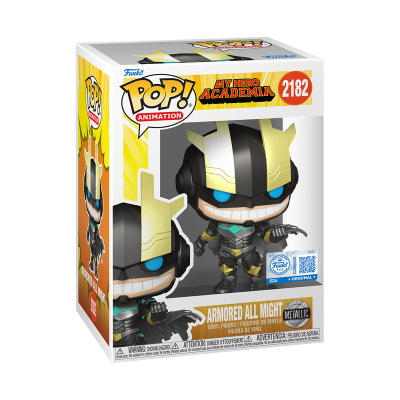 Funko Pop! Armored All Might My Hero Academia na caixa
