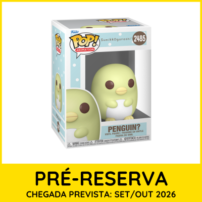 Figura Funko Pop! Animation Sumikko Gurashi de um pinguim em caixa