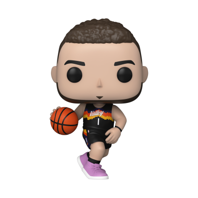 Boneco estilizado de jogador de basquetebol a segurar uma bola.
