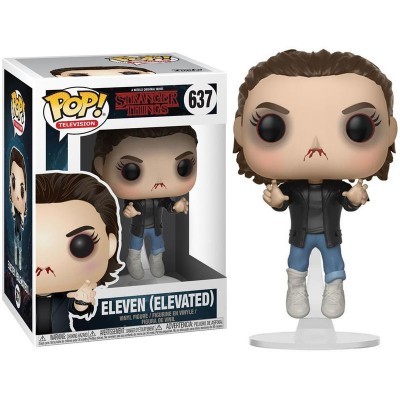 Boneco POP! Eleven (Elevated) de Stranger Things com embalagem