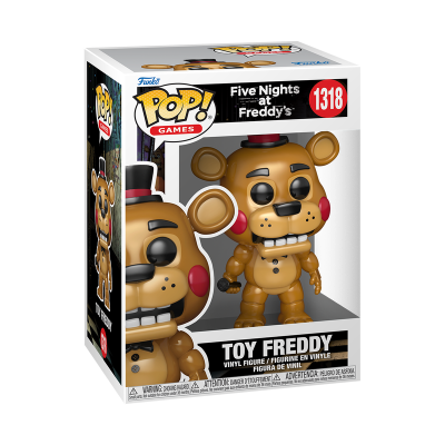Funko Pop! Toy Freddy Five Nights at Freddys figura de vinil na caixa