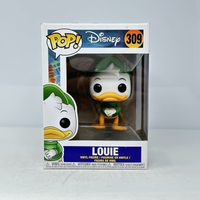 Figura LOUIS Disney Funko Pop! na embalagem branca