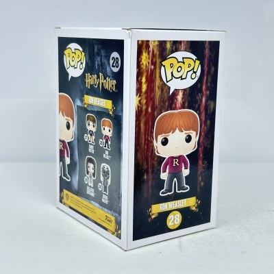 Caixa Funko Pop! Harry Potter Ron Weasley número 28