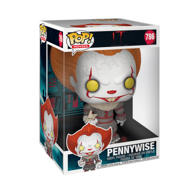 Figura vinil Pennywise POP! Movies na caixa