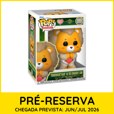 Funko Pop! Tenderheart Bear as The Cowardly Lion na caixa