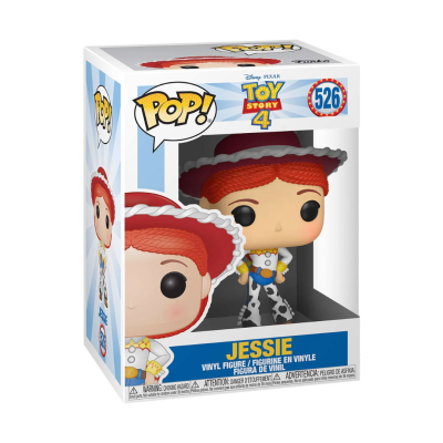 Figura Pop! de vinil Jessie Toy Story 4 em caixa com janela