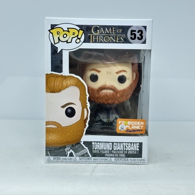 Funko Pop! Tormund Giantsbane Game of Thrones na embalagem