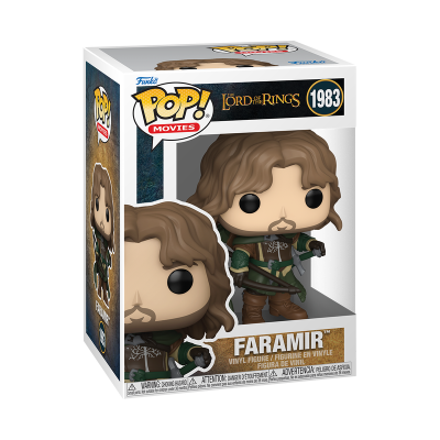 Figura Funko Pop! Faramir Lord of the Rings em caixa colorida