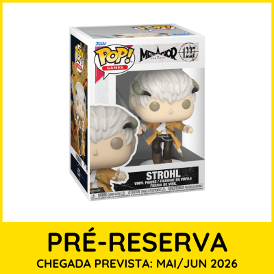 Funko Pop! figura de vinil Strohl da série Medaphor Fantazio na embalagem