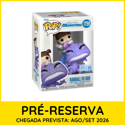 Caixa de figura Funko Pop! Randall vs Boo da Disney Pixar Monsters