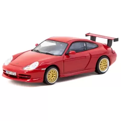 Miniatura de carro desportivo vermelho com jantes douradas