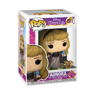 Figura POP! Aurora Disney Princess na caixa