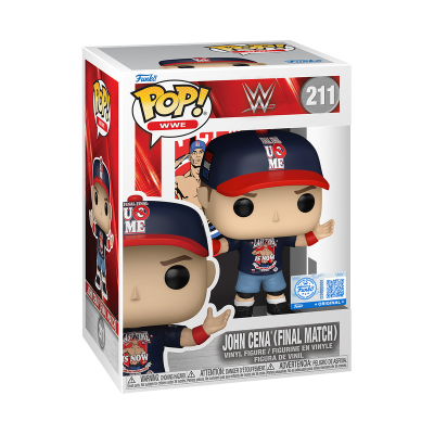 Figura Funko Pop John Cena Final Match na caixa