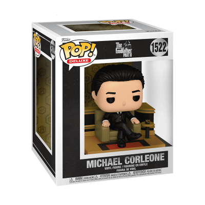 Figura Funko Pop! Deluxe Michael Corleone na embalagem com janela