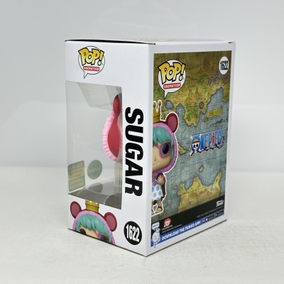 Caixa Funko Pop! Animation Suguru com mapa ao fundo
