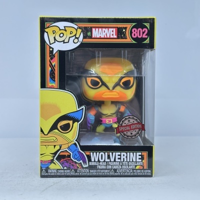 Funko Pop! Wolverine Marvel caixa edição especial 802