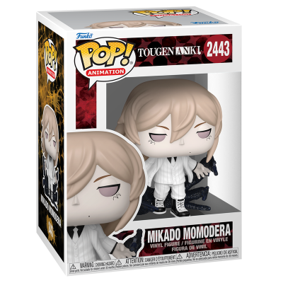 Funko Pop! Mikado Momodera da série Tougen Anki na caixa