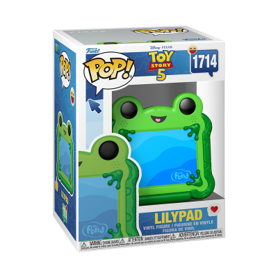 Figura de vinil Funko Pop! Lilypad de Toy Story 5 na embalagem